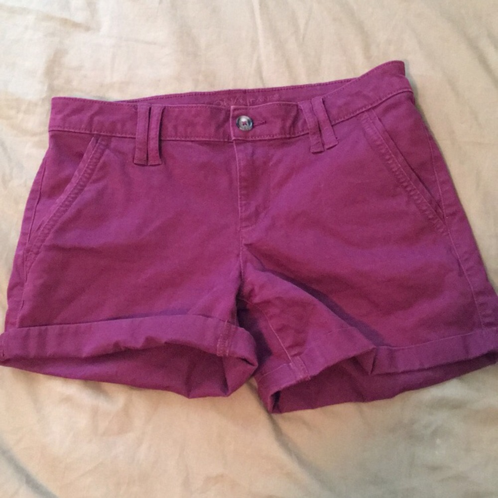 Maroon shorts